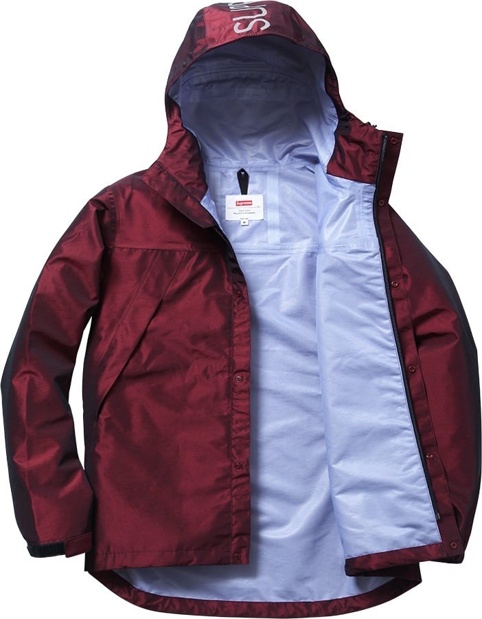 Iridescent Taped Seam Jacket view 3